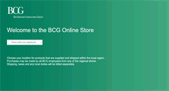 Desktop Screenshot of bcgonlinestore.com